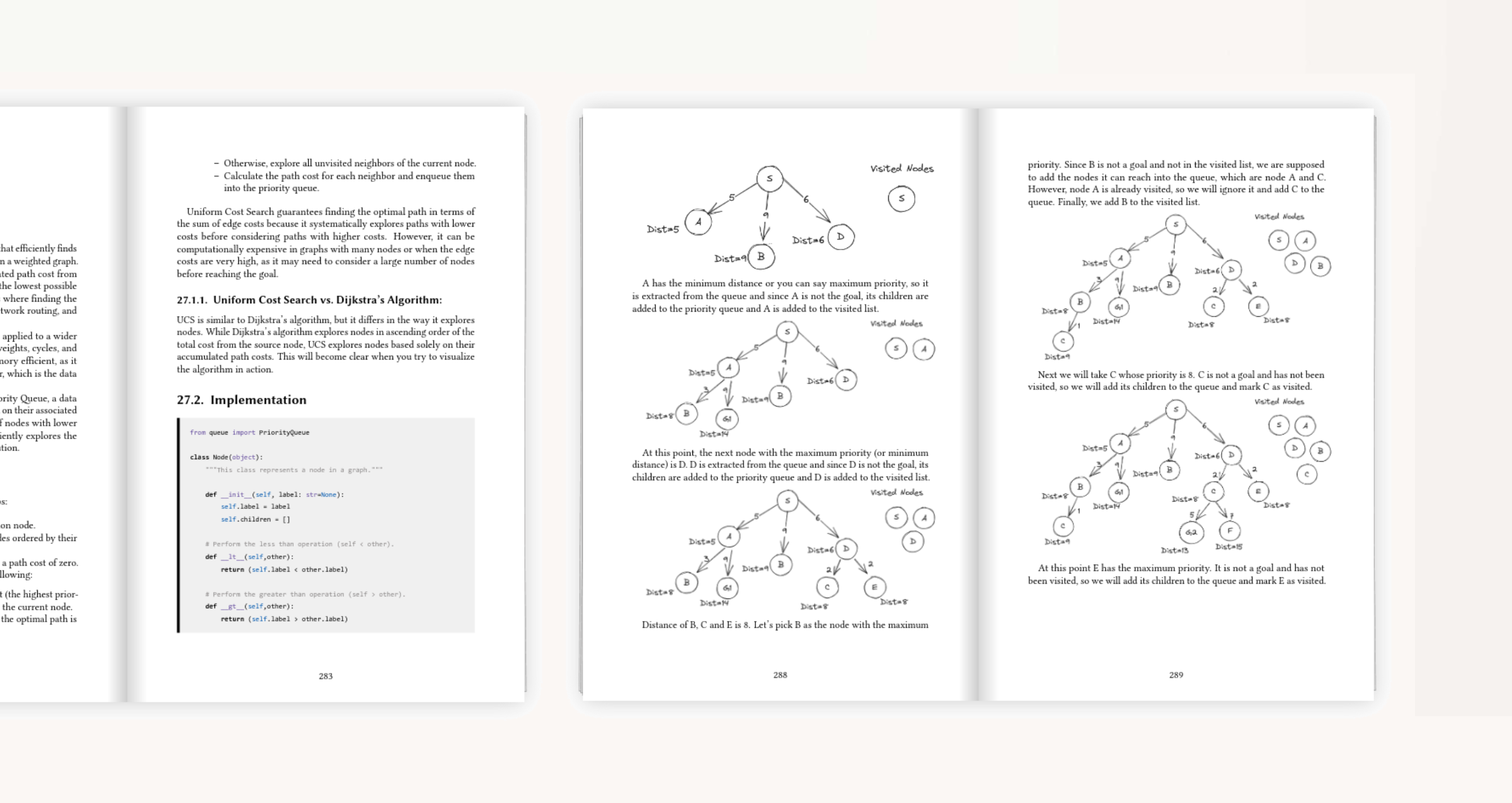 A design systems book spread showing content related to creating digital brand guidelines including brand tone of voice and copywriting